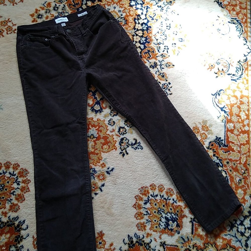 Men's Dark Brown Corduroy Pants